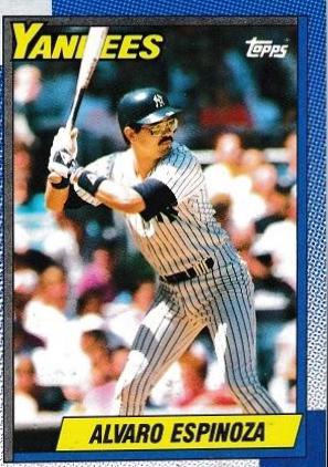 Alvaro Espinoza #791 Baseball Cards 1990 Topps