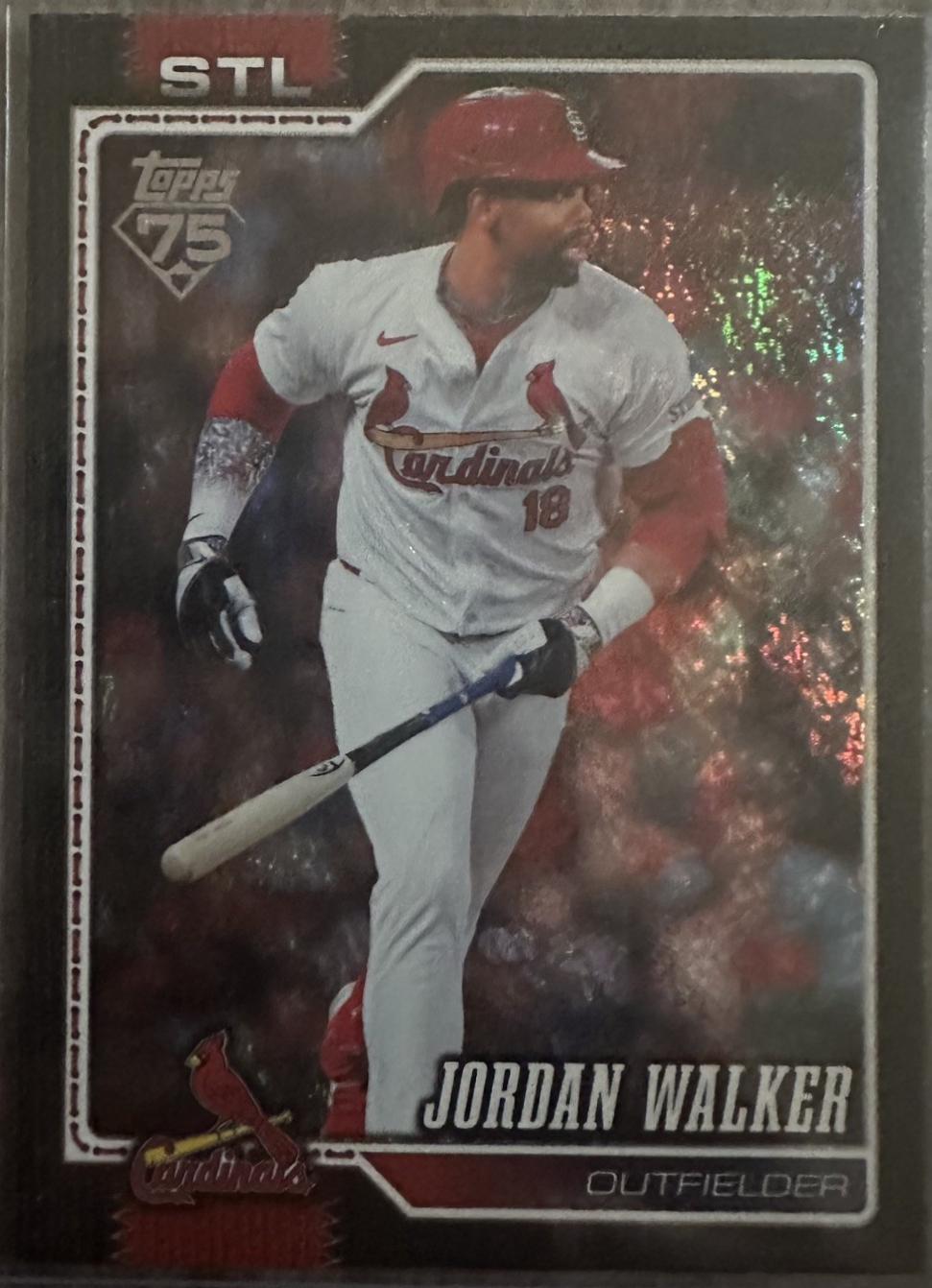 2026 Jordan Walker [Sandglitter Black] #565
