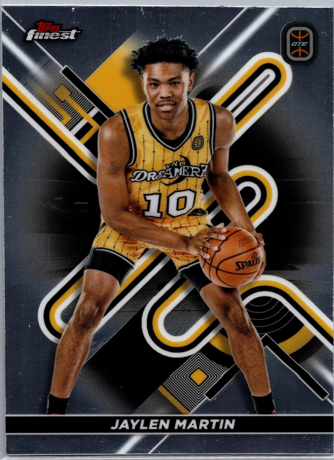Jaylen Martin #13 2022 Topps Finest Overtime Elite Basketball