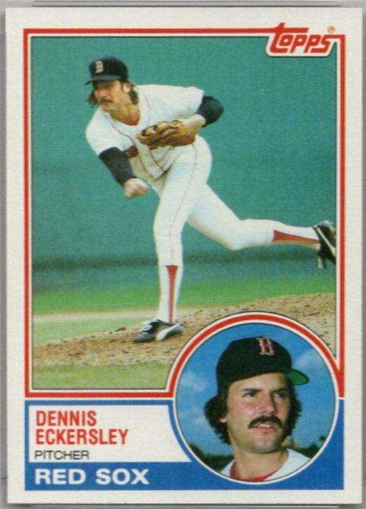 Dennis Eckersley #270 Baseball Cards 1983 Topps