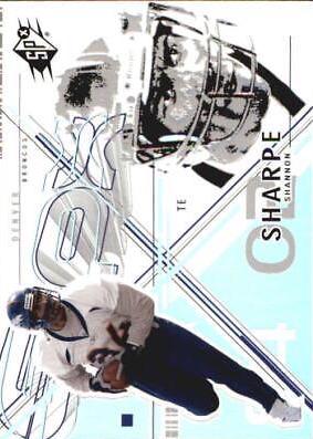 Shannon Sharpe #35 Football Cards 2002 Spx