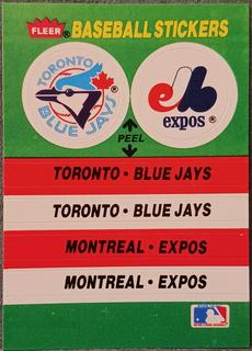 Toronto Blue Jays/Montreal Expos
