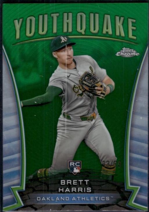 Brett Harris [Green Refractor] #YQ-77