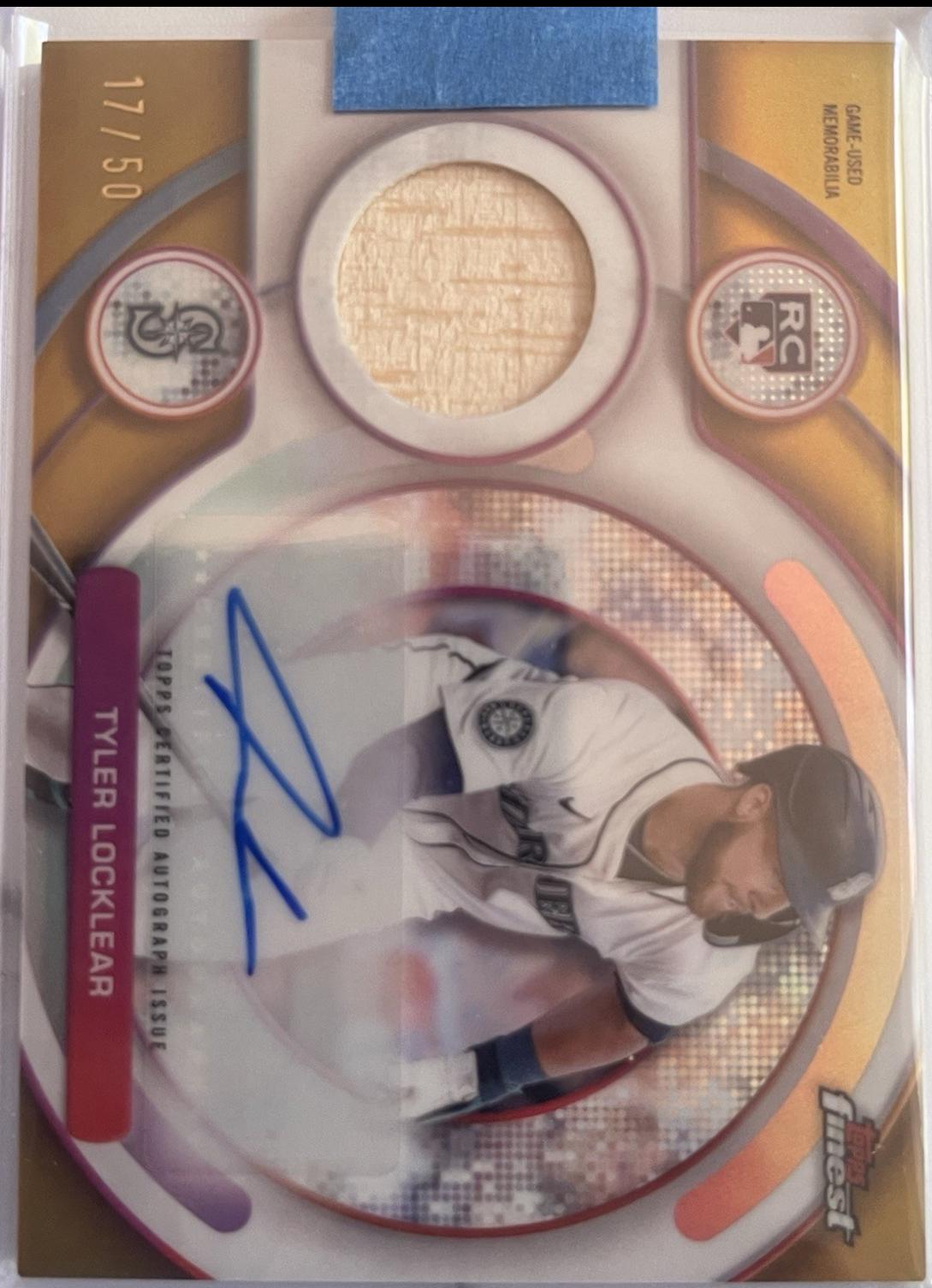 Tyler Locklear [Gold Refractor] #RAJR-TL