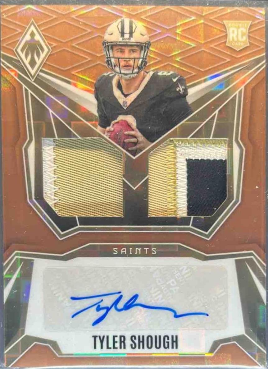 Tyler Shough [Bronze Pandora] #8 Prices | 2025 Panini Phoenix Dual