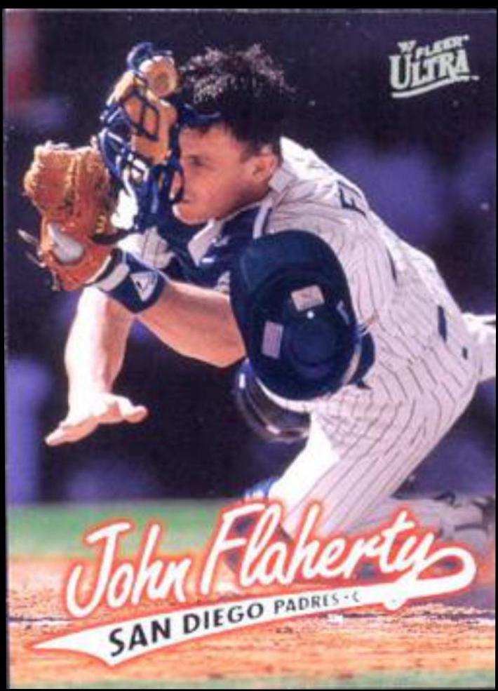 John Flaherty #281 1997 Ultra Baseball