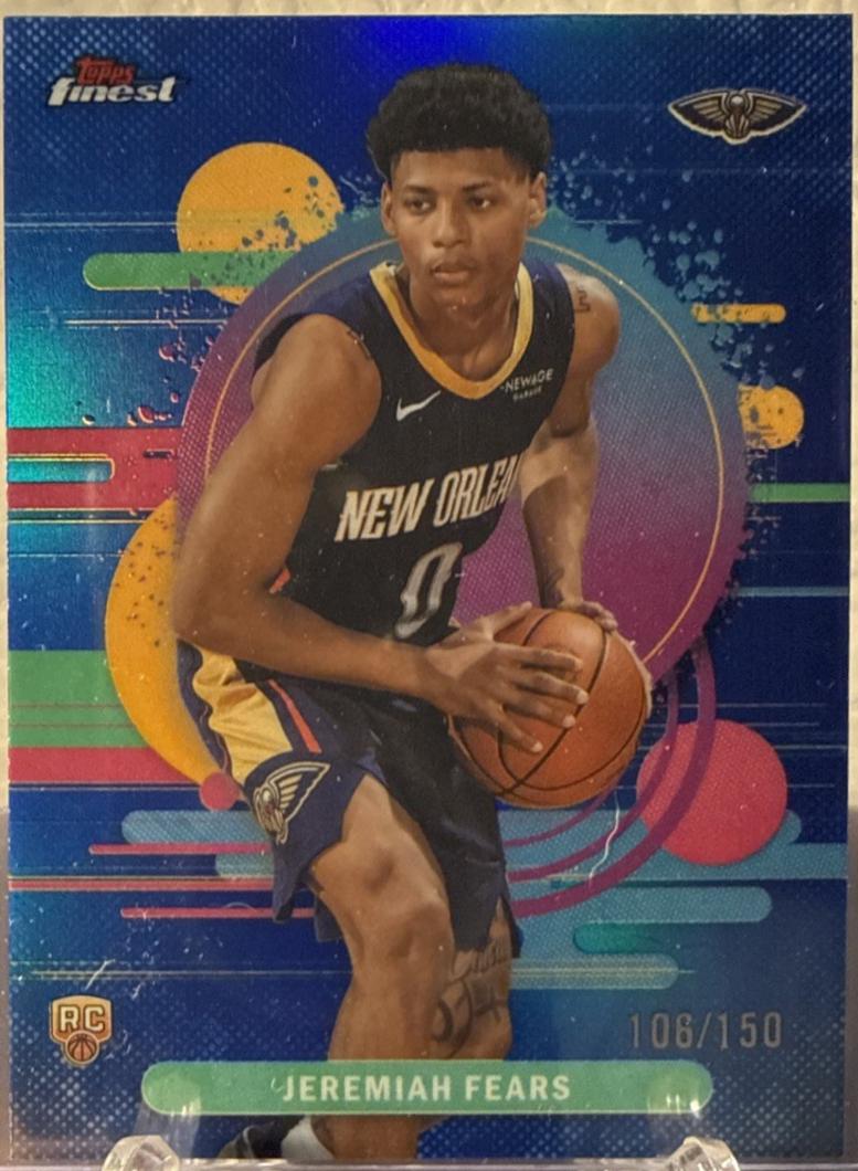 Jeremiah Fears [Blue Refractor] #107