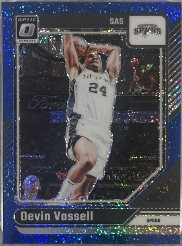 Devin Vassell [Blue Glitter] #157