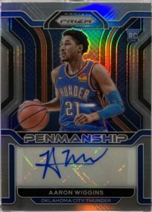 Aaron Wiggins [Silver Prizm] #RP-AWG