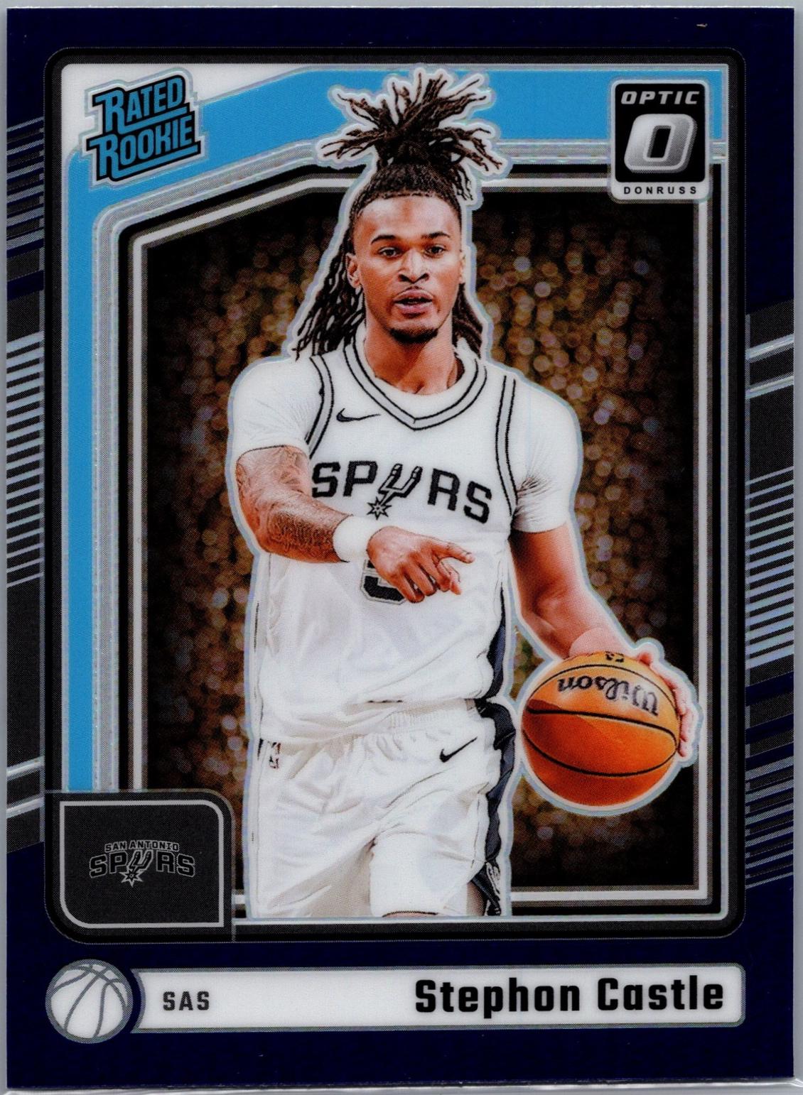 2024 Panini Donruss Optic Stephon Castle [Purple] #254 card