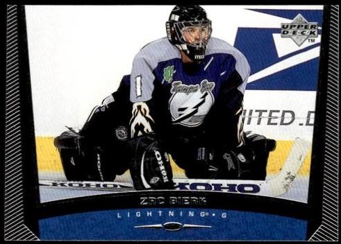 Zac Bierk #181 Hockey Cards 1998 Upper Deck