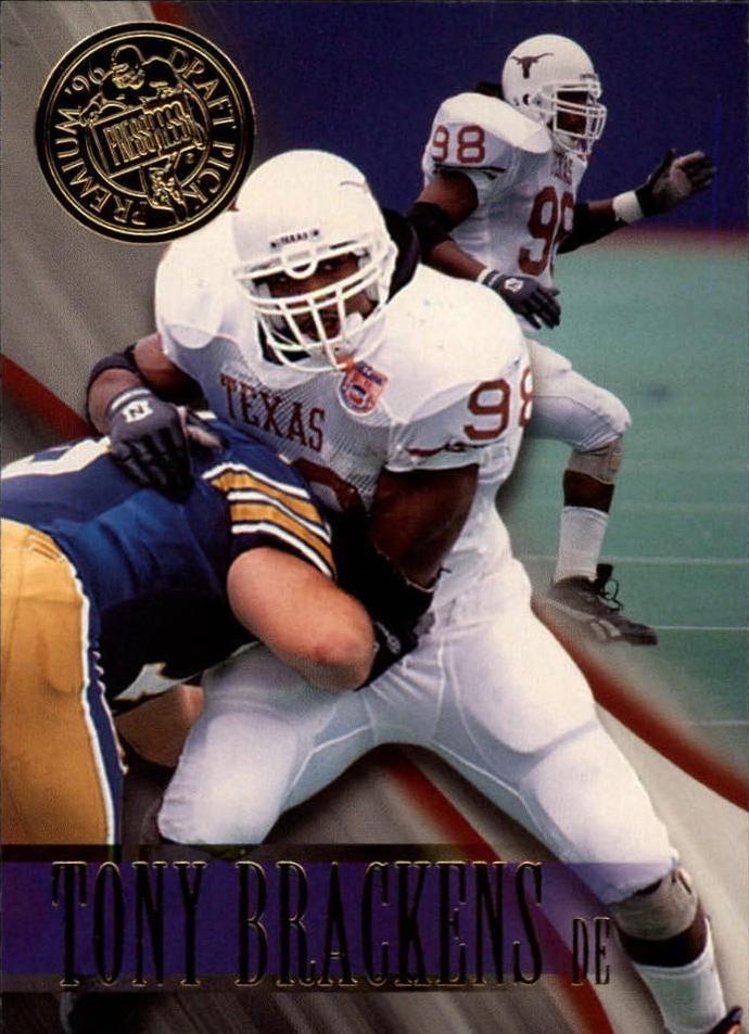Tony Brackens #38 1996 Press Pass Football