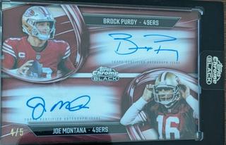 Joe Montana / Brock Purdy