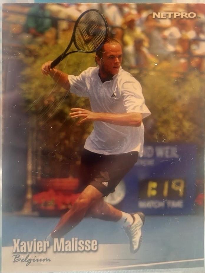 Xavier Malisse #24 Tennis Cards 2003 NetPro