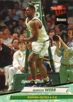 Marcus Webb #230 Basketball Cards 1992 Ultra