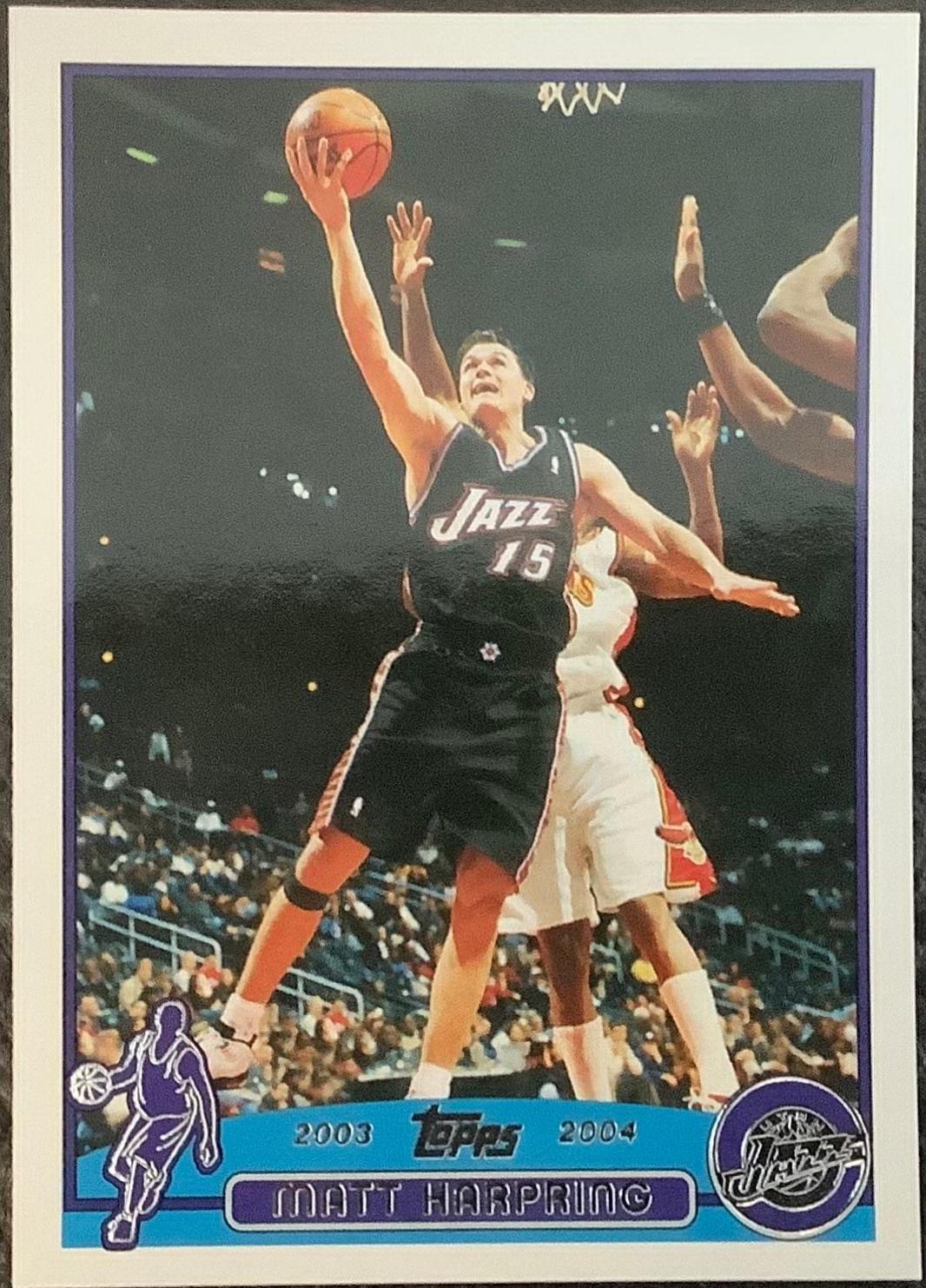 Matt Harpring #193 Basketball Cards 2003 Topps