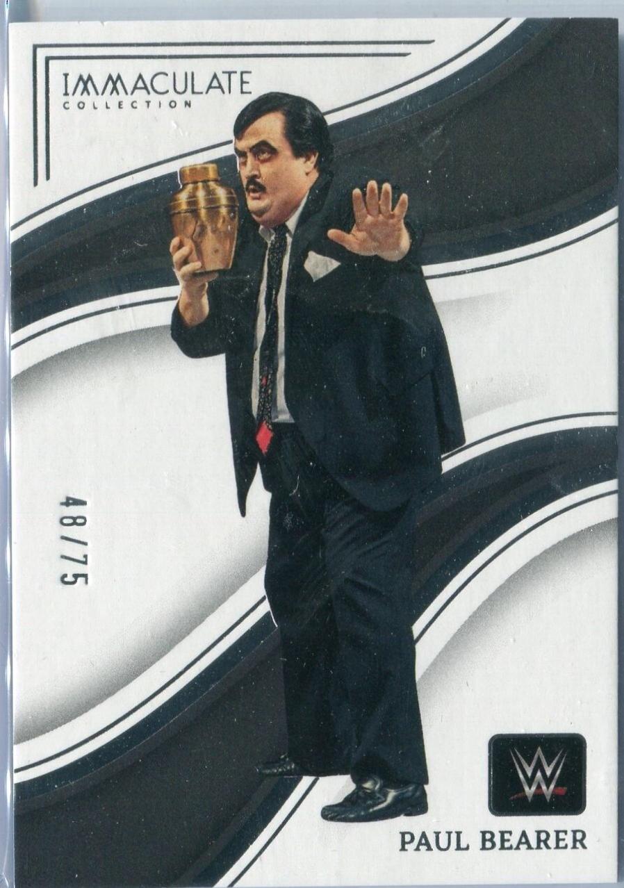 Paul Bearer #3 Wrestling Cards 2023 Panini Immaculate WWE