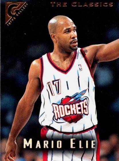 Mario Elie #132 1995-96 Topps Gallery Basketball