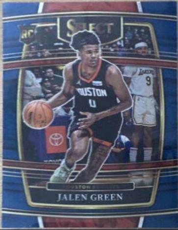 Jalen Green [Blue Prizm] #7 Prices [Rookie] | 2021 Panini Select