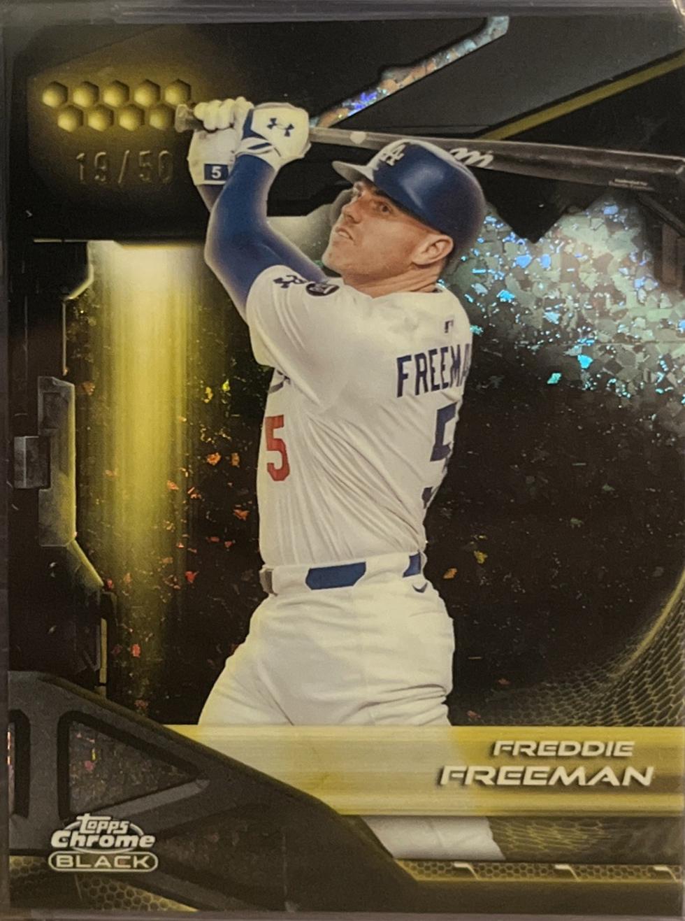 Freddie Freeman [Gold Mini-Diamond Refractor] #5