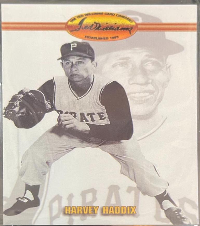 Harvey Haddix #75 1993 Ted Williams Baseball