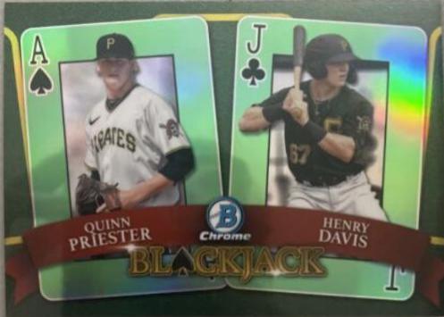 Quinn Priester, Henry Davis [Refractor] #BJ-10