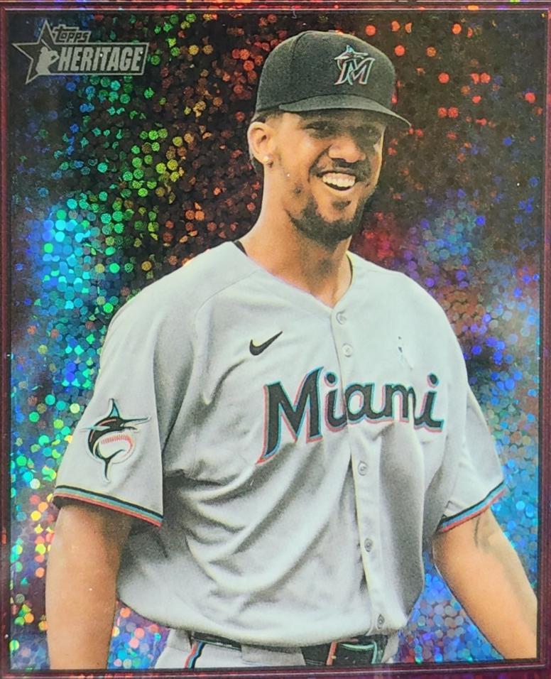 Eury Perez [Burgundy Sparkle Chrome] #18