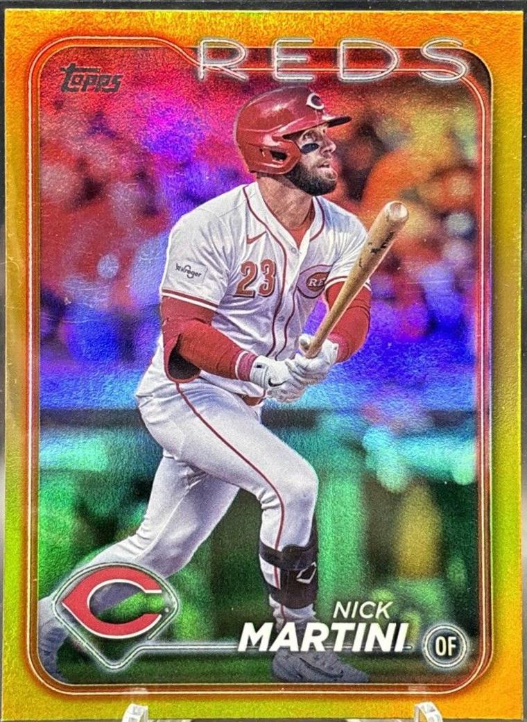 Nick Martini [Gold Rainbow Foil] #US318