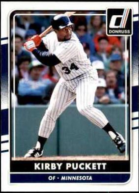 Kirby Puckett #178 2016 Panini Donruss Baseball