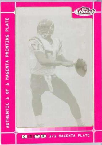 Philip Rivers #7 Football Cards 2007 Topps Finest