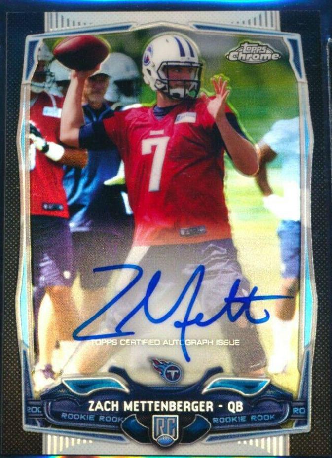 Zach Mettenberger [Black Refractor] #206