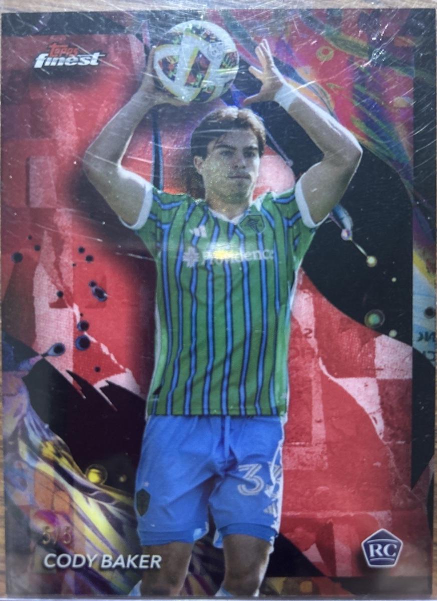 Cody Baker [Red Refractor] #145 Prices | 2024 Topps Finest MLS | Soccer ...