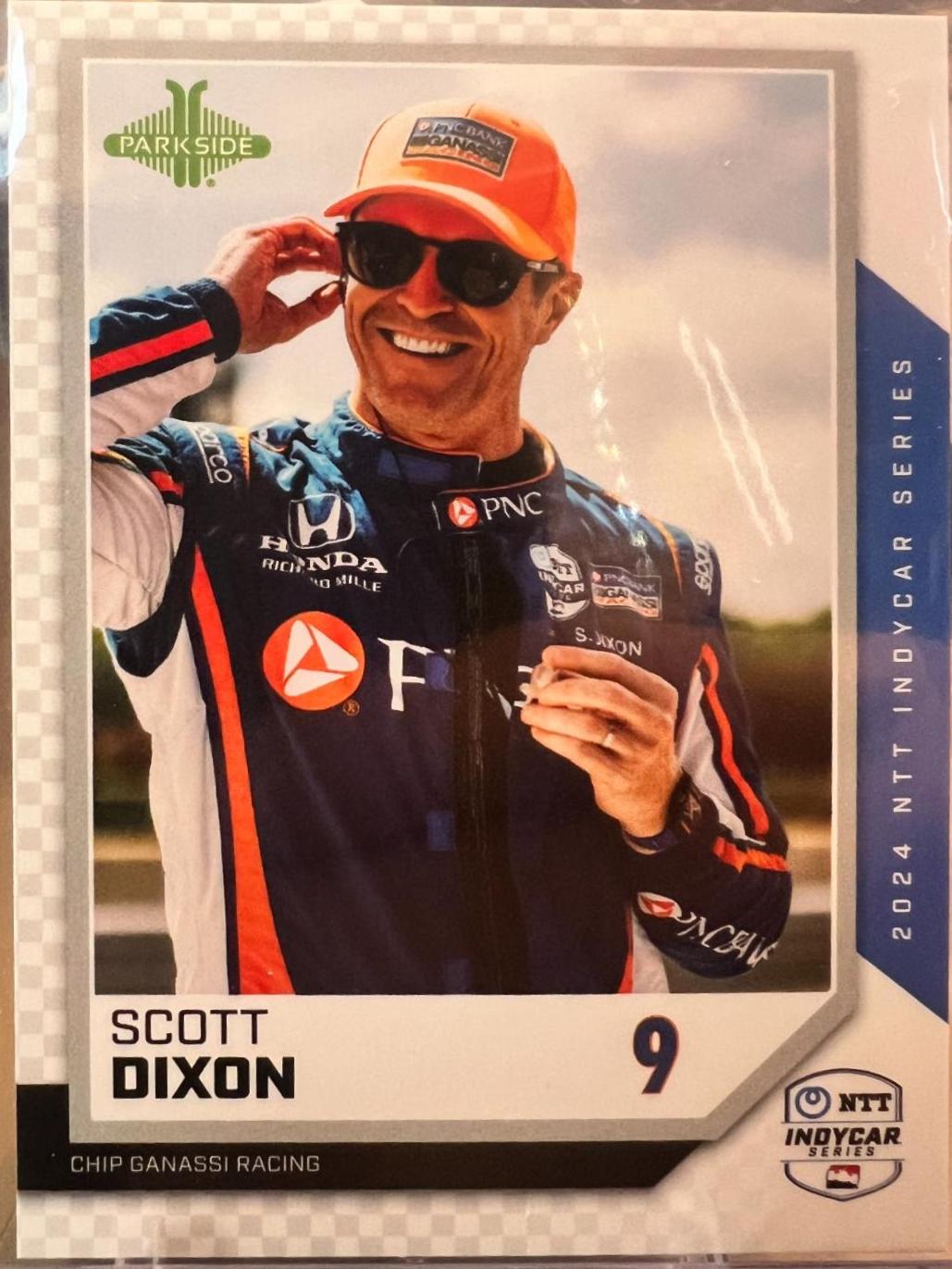 Scott Dixon #3 Racing Cards 2024 Parkside NTT IndyCar