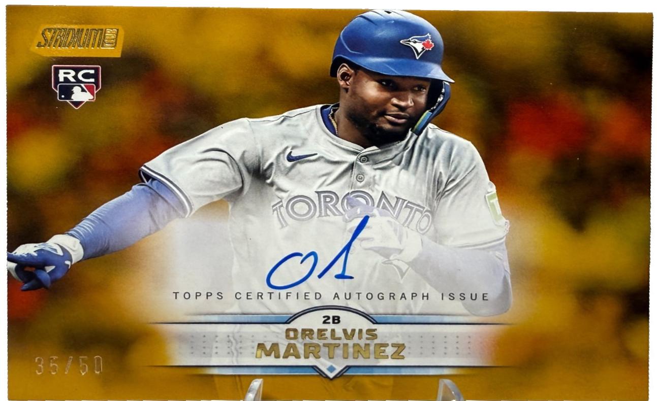 Orelvis Martinez [Gold Rainbow Foil] #SCBA-OM