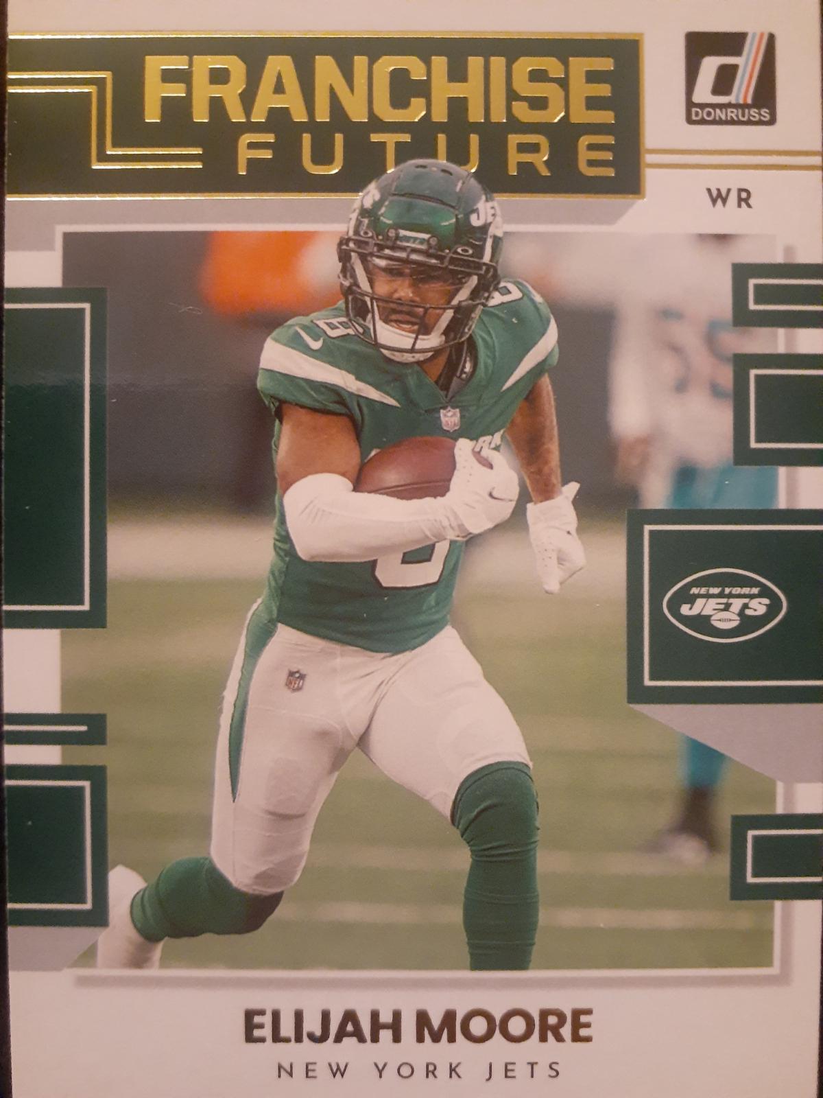 Elijah Moore #FF-EM Football Cards 2022 Panini Donruss Franchise Future