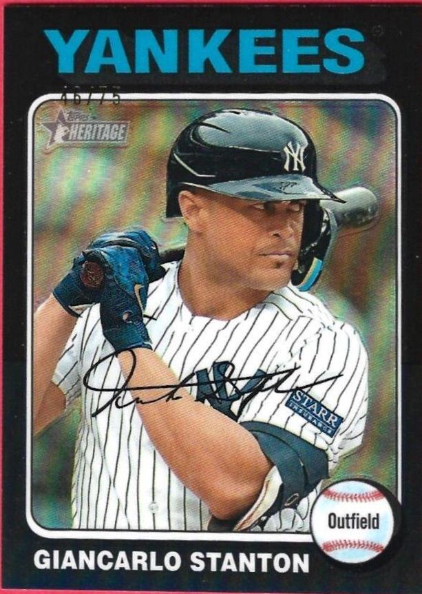 Giancarlo Stanton [Black Refractor] #33