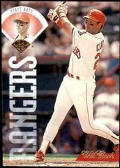 Will Clark #167 Baseball Cards 1995 Leaf Prices