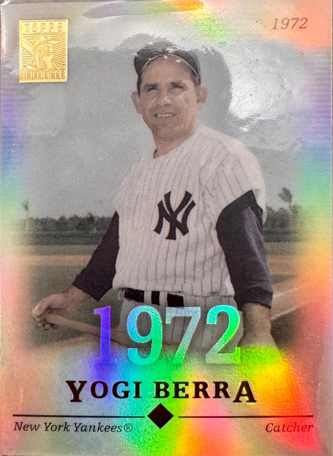 Yogi Berra #30 Baseball Cards 2004 Topps Tribute Hall of Fame