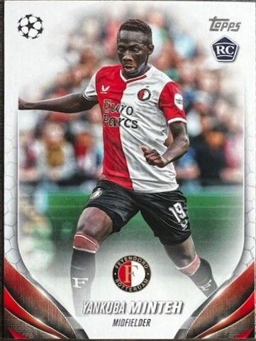 Yankuba Minteh #165 2023 Topps UEFA Club