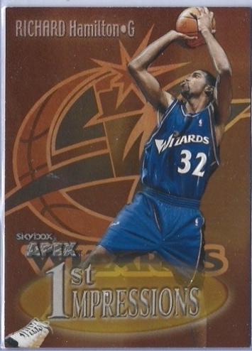 Richard Hamilton #18 1999 Skybox Apex First Impressions Basketball