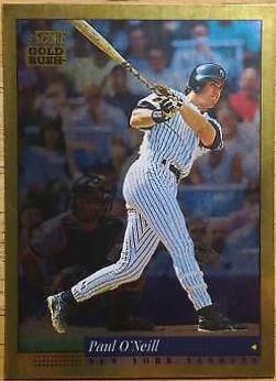 Paul O'Neill #15 Baseball Cards 1994 Score