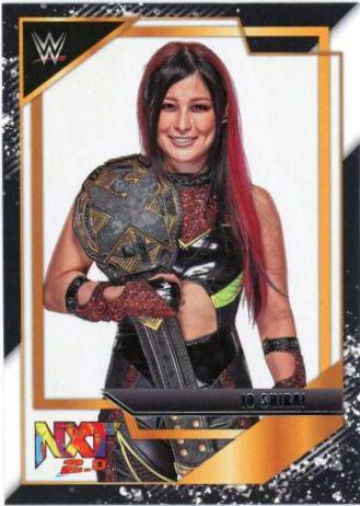 Io Shirai #16 Wrestling Cards 2022 Panini NXT WWE NXT Gold
