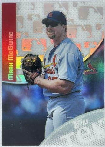 Mark McGwire #10-1 Baseball Cards 2000 Topps Tek