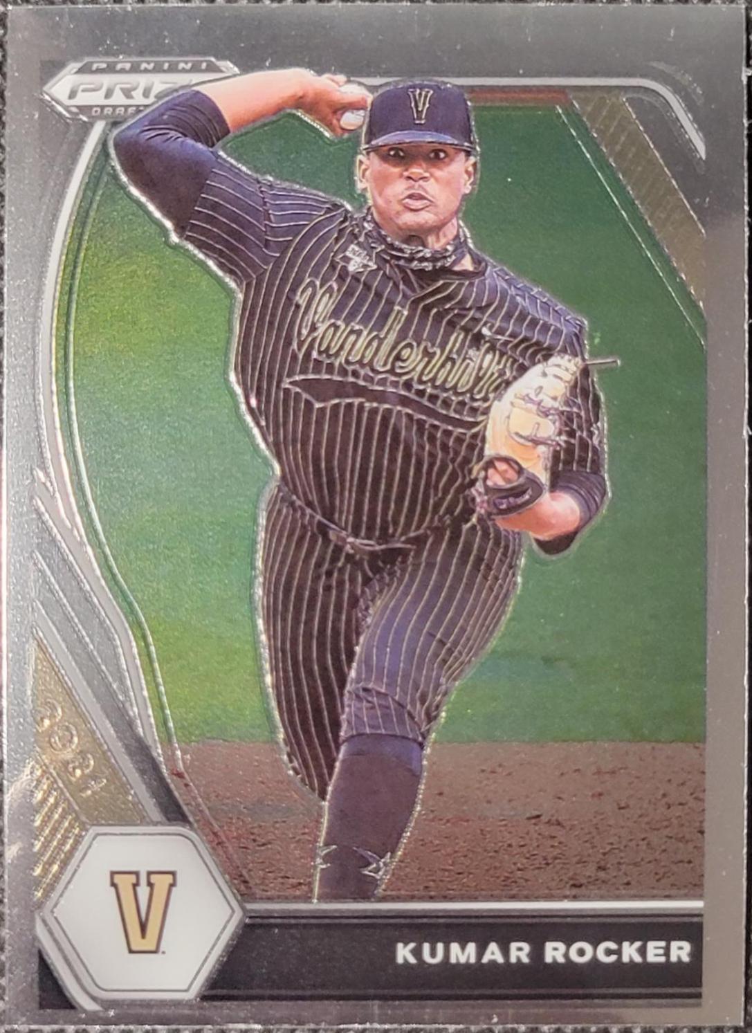 Kumar Rocker #PDP10 2021 Panini Prizm Draft Picks Baseball