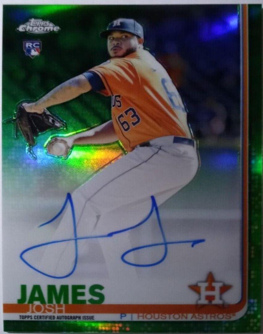 Josh James [Green Refractor] #RA-JJ