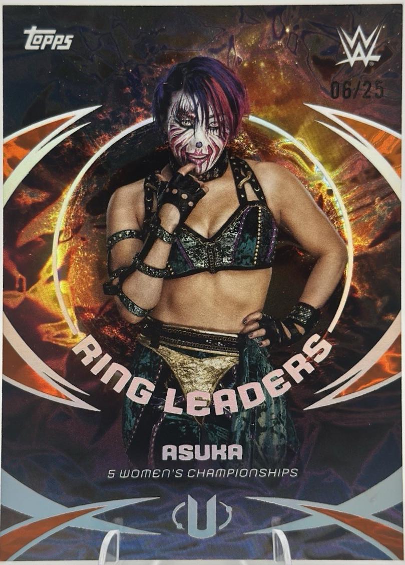 Asuka [Orange Warp] #RL-9 Prices | 2025 Topps Universe WWE Ring
