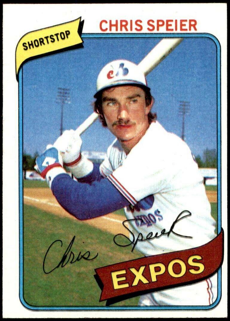 1980 Chris Speier #319