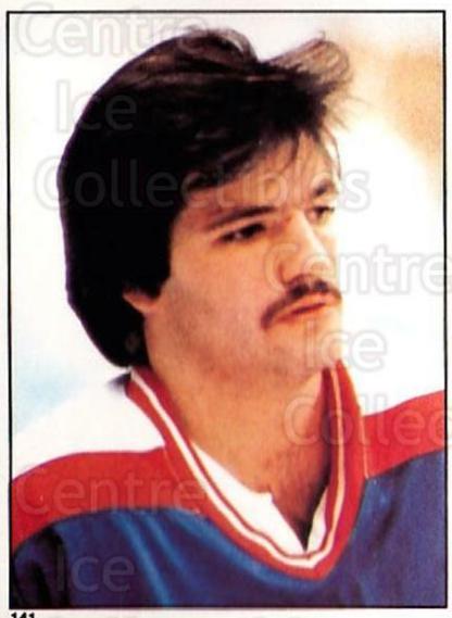 Dan Geoffrion #141 1981 O Pee Chee Sticker Hockey