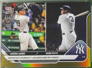 Aaron Judge / Babe Ruth