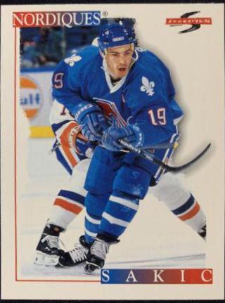 Joe Sakic #5 Hockey Cards 1995 Score
